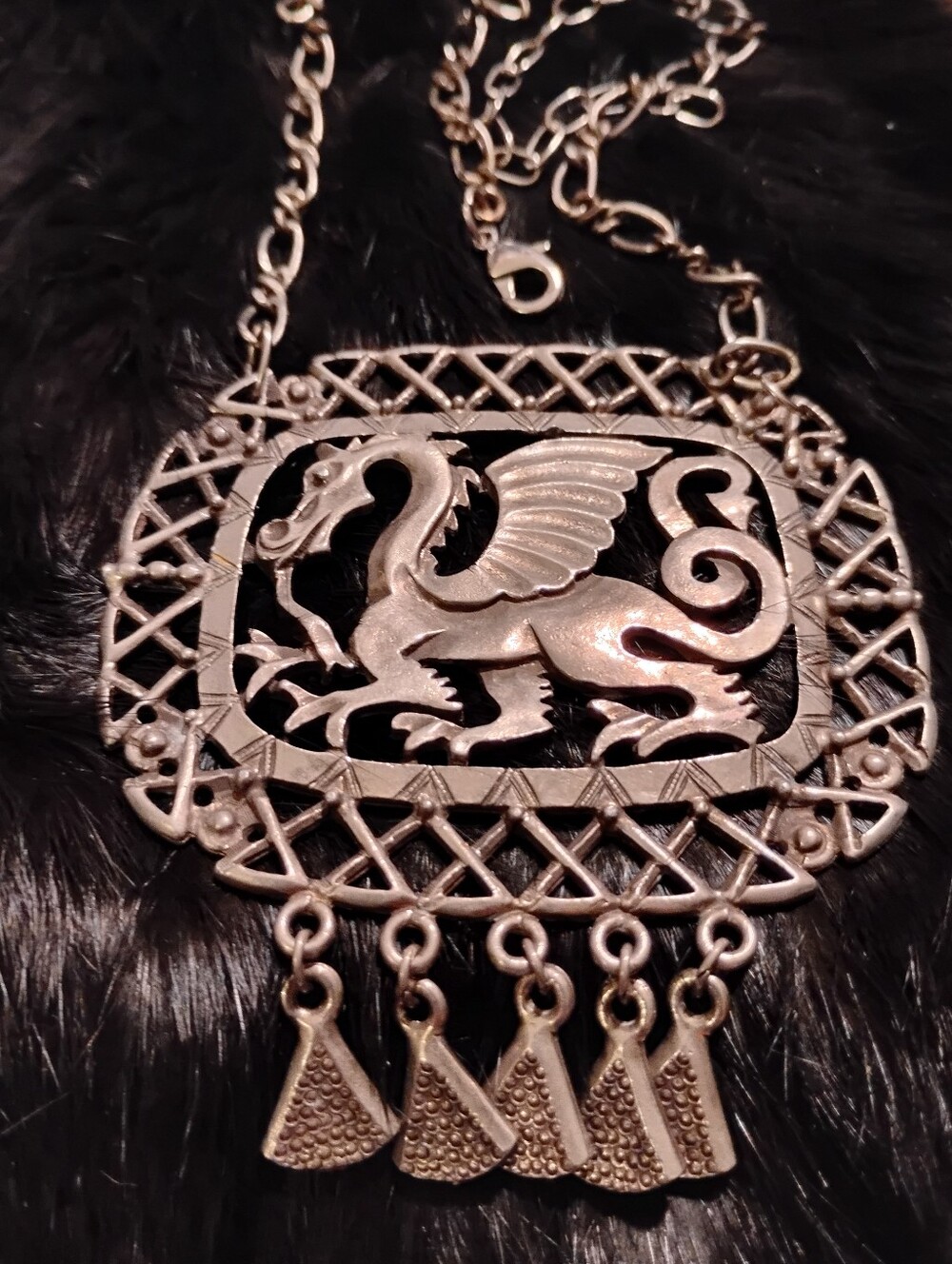 Large Dragon Necklace